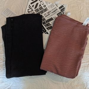 NWT Lululemon Athletica Vinyasa Scarf Jacquard and pink textured Vinyasa Scarf